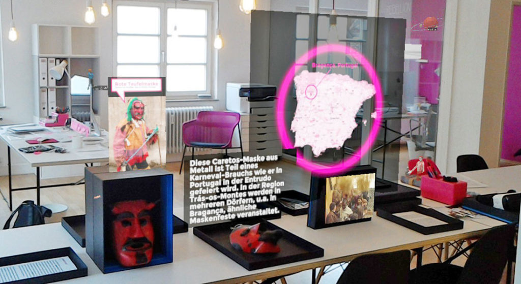 Das MusOS System im Einsatz.