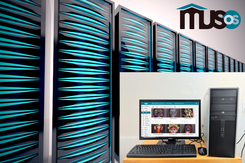 Der MusOS Guide auf diversen Geräten inkl. Verwaltungstool Ground Control